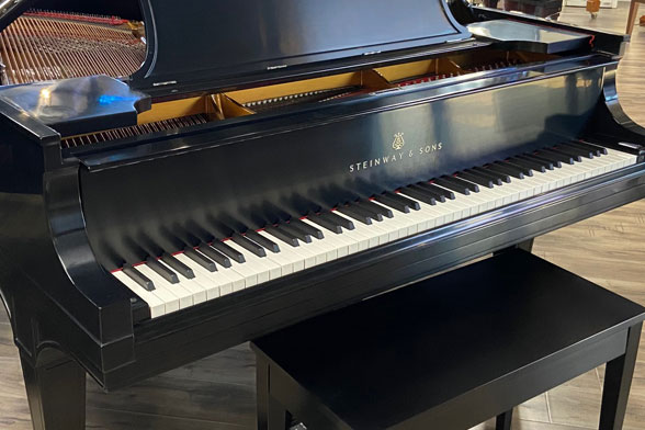 CHECK OUR INVENTORY ON PRE-OWNED STEINWAY & SONS PIANOS >
